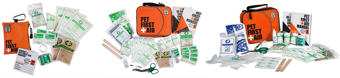 Pet first aid kits