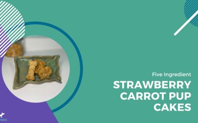 Strawberry Carrot Pup Cakes