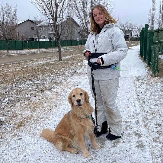 Kayla Dog Jogger Edmonton Dog walker